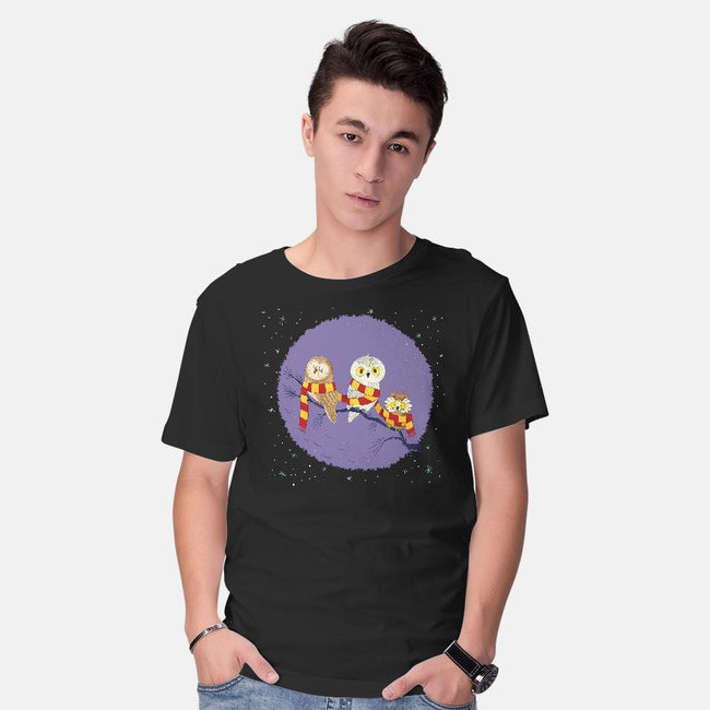 Owl Post-mens basic tee-Miranda Dressler