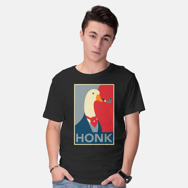 Honk 4 President-mens basic tee-zody