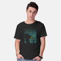 Come On, Mr. Bubbles!-mens basic tee-filiskun