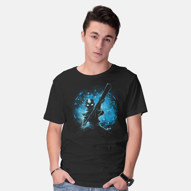 Space Avatar-mens basic tee-kharmazero