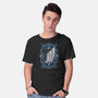 Attack on Art Deco-mens basic tee-ChocolateRaisinFury