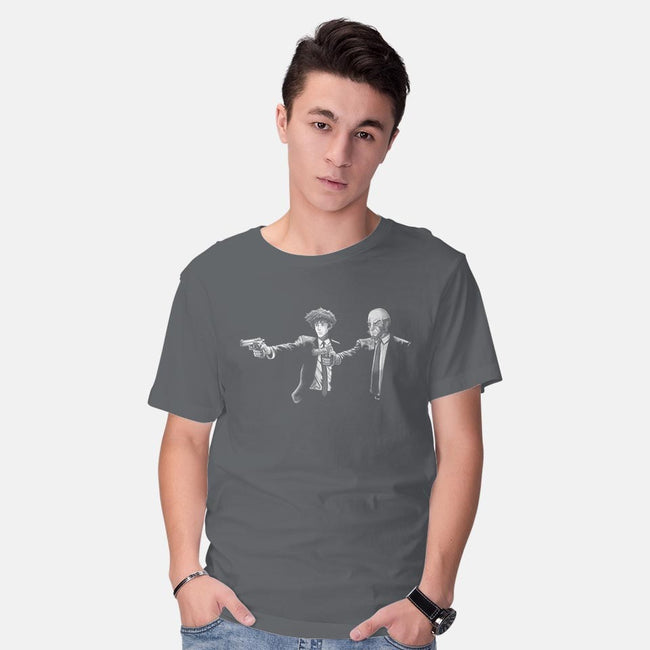Bibappu Fiction-mens basic tee-blackhand