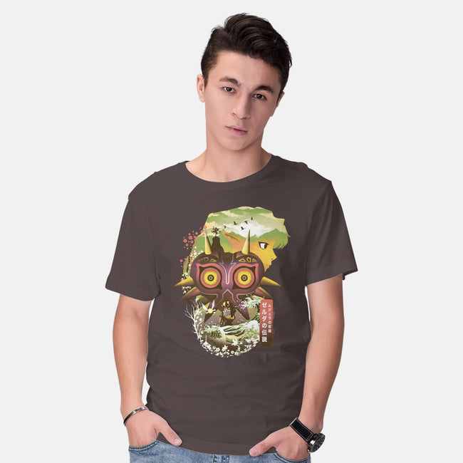 Ukiyo-E Majora-mens basic tee-dandingeroz