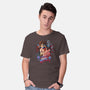Hungry Like the Wolf-mens basic tee-RockyDavies