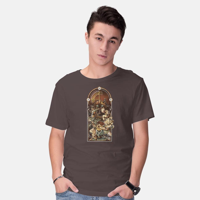 Save Our Past, Present, and Future-mens basic tee-Creative Outpouring