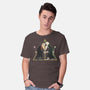 Wizard Vs Wizard-mens basic tee-SarahCave