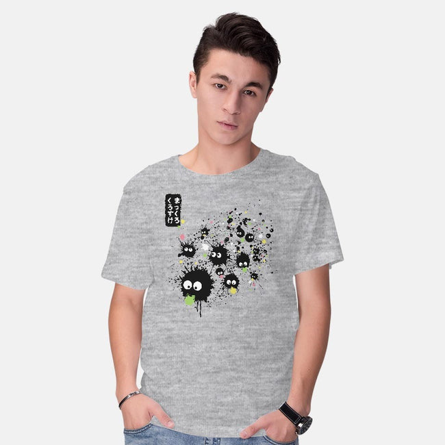 Makkuro Kurosuke Ink-mens basic tee-DrMonekers