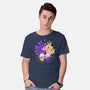 Loving Choco Family-mens basic tee-TechraNova
