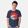 Hokusai Gojira-Variant-mens basic tee-Mdk7