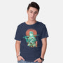 Breath of Water-mens basic tee-dandingeroz