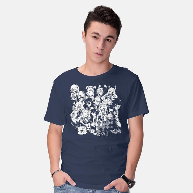 Hero Night F-mens basic tee-Coinbox Tees