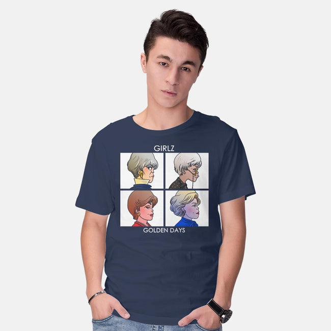 Golden Days-mens basic tee-ursulalopez