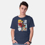 Mini Fighters-mens basic tee-mankeeboi
