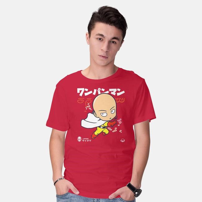 WANPAMAN-mens basic tee-mankeeboi