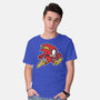 Red Streak-mens basic tee-WanderingBert
