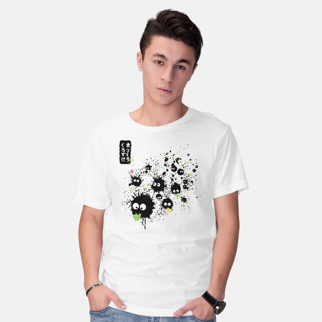 Makkuro Kurosuke Ink-mens basic tee-DrMonekers