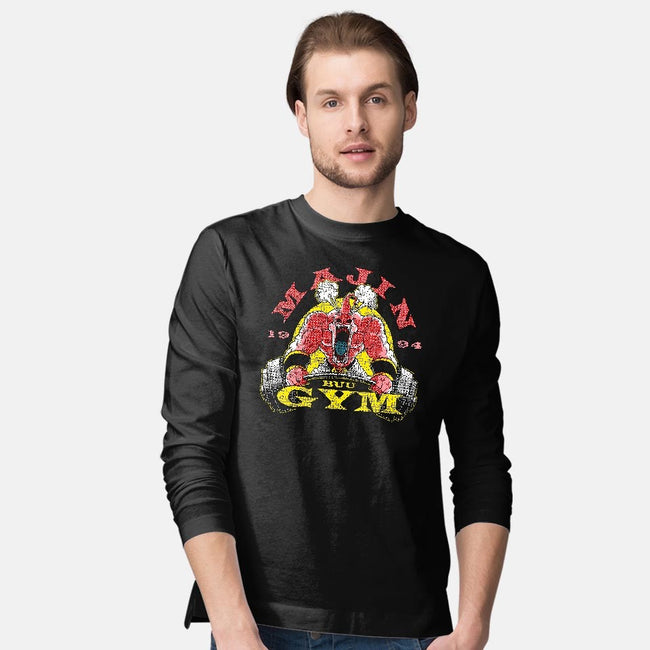 Majin Gym-mens long sleeved tee-Firebeard