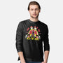 Majin Gym-mens long sleeved tee-Firebeard