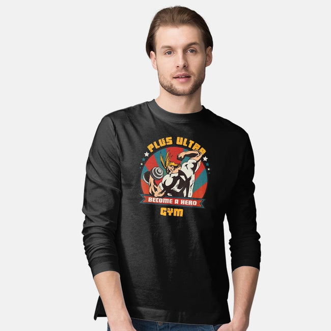 Plus Ultra Gym-mens long sleeved tee-Coconut_Design