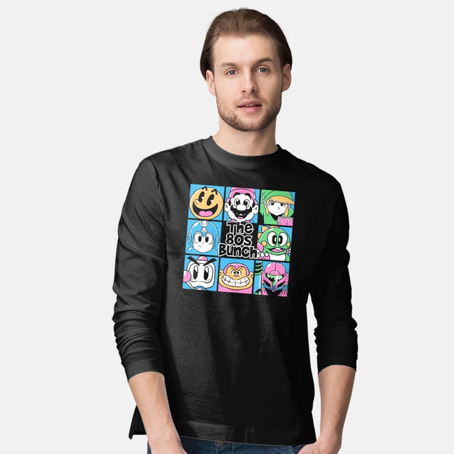 The 80s Bunch-mens long sleeved tee-angdzu