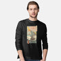 King Kaiju Ukiyo-E-mens long sleeved tee-vp021
