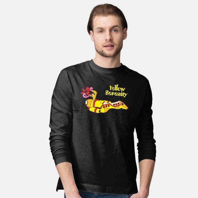 Yellow Serenity-mens long sleeved tee-KentZonestar