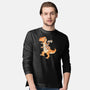 Just Keep Flying-mens long sleeved tee-DoOomcat