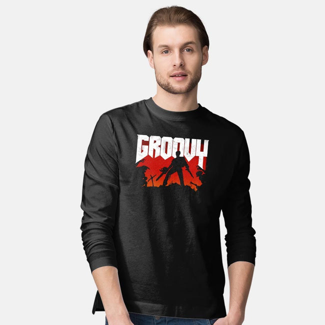 Groovy and Doomy-mens long sleeved tee-Manoss1995