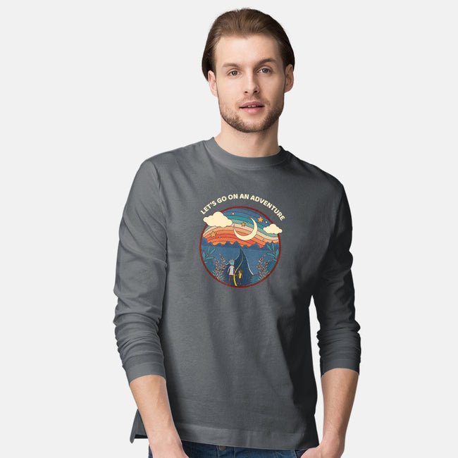 Let's Go on An Adventure-mens long sleeved tee-zody