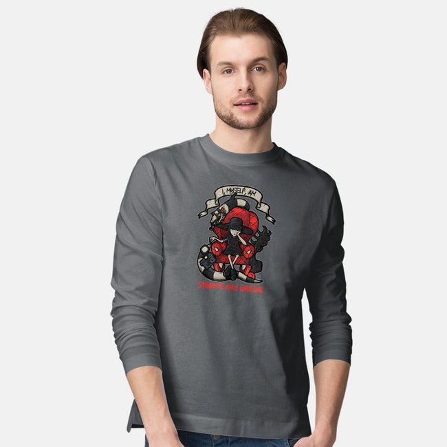 Lydia the Strange-mens long sleeved tee-Letter_Q