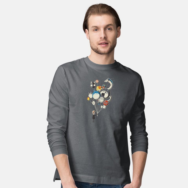 Air Of Imagination-mens long sleeved tee-Harantula
