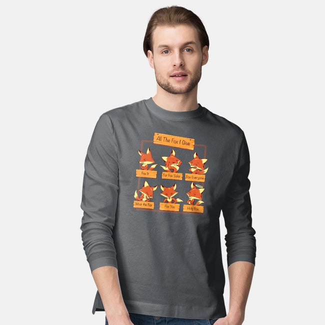 All The Fox I Give-mens long sleeved tee-tobefonseca