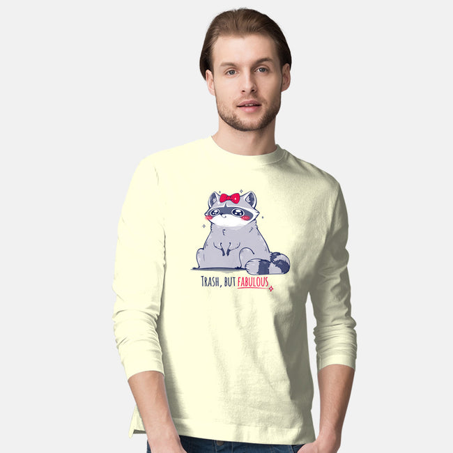 Trash But Fabulous-mens long sleeved tee-ChocolateRaisinFury