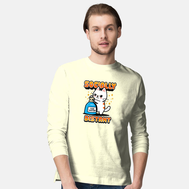 Socially Distant-mens long sleeved tee-Boggs Nicolas