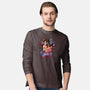 Hungry Like the Wolf-mens long sleeved tee-RockyDavies