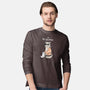 The Big Meowski-mens long sleeved tee-queenmob