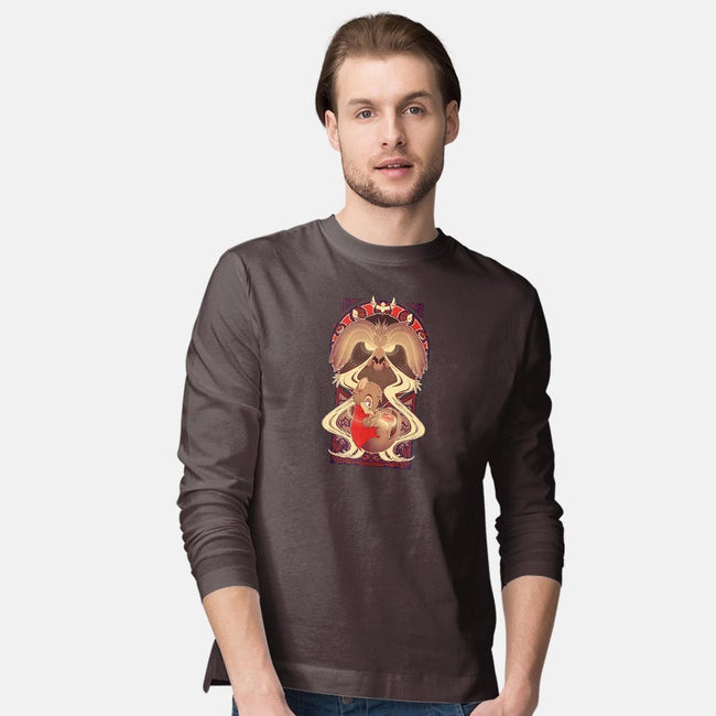 The Art Of Secrets-mens long sleeved tee-ChocolateRaisinFury