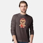 The Art Of Secrets-mens long sleeved tee-ChocolateRaisinFury