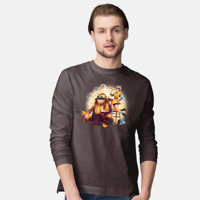 Lucca & Robo-mens long sleeved tee-MeganLara