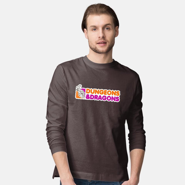 D&D All Nighter-mens long sleeved tee-JoeGrady