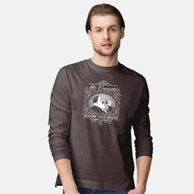 Wafer Thin Mints-mens long sleeved tee-doodledojo