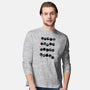 Susuwatari Stripes-mens long sleeved tee-BlancaVidal