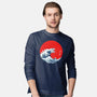 Hokusai Gojira-Variant-mens long sleeved tee-Mdk7
