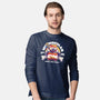 Meowscular Gym-mens long sleeved tee-KindaCreative