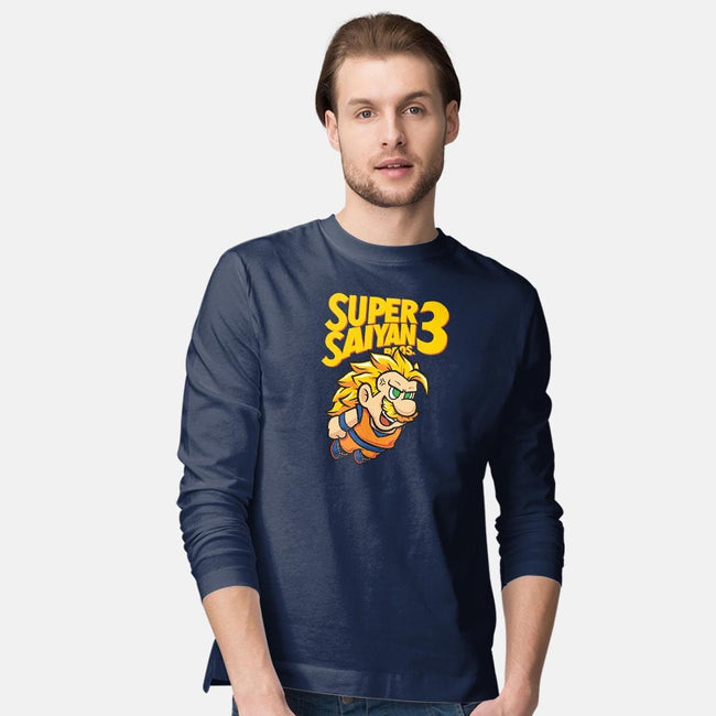 Saiyan Bros 3-mens long sleeved tee-Oktobear