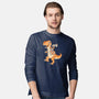 Just Keep Flying-mens long sleeved tee-DoOomcat