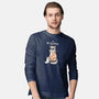 The Big Meowski-mens long sleeved tee-queenmob