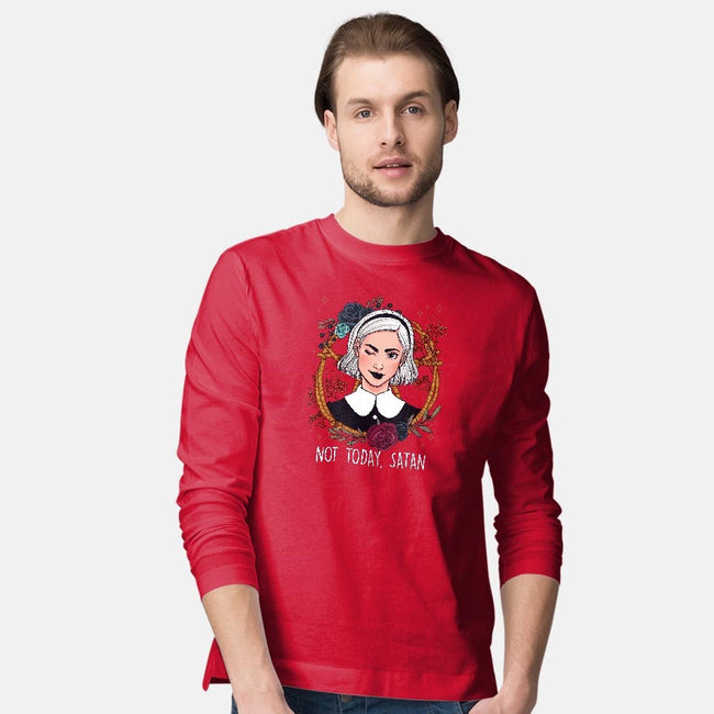 Not Today, Satan-mens long sleeved tee-ursulalopez