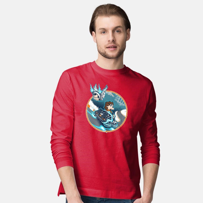 Marty Kart-mens long sleeved tee-Obvian