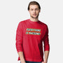Everything is Awesome-mens long sleeved tee-Fishbiscuit